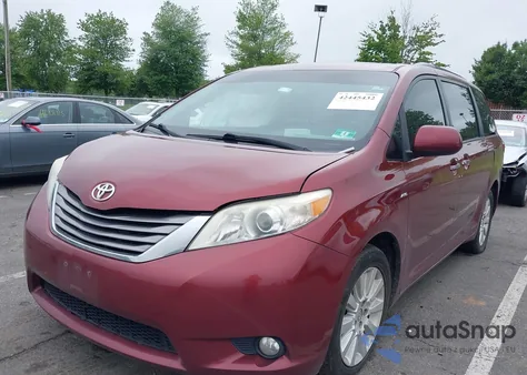2016 Toyota Sienna Xle 7 Passenger from USA, damaged, VIN 5TDDK3DC8GS143643